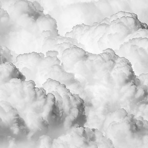 Nuages ​​duveteux, Paysage, création, beauté, inspiration, nature, lithothérapie