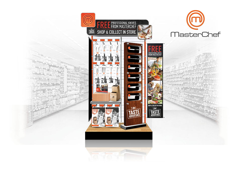 MasterChef In-store display