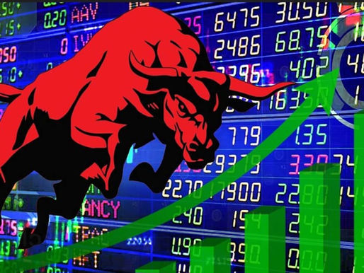 Roaring bulls,
ഓഹരിയിൽ എന്താ കുതിപ്പ്!