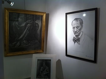Exposition du Drapé inspiré de Léonard de Vinci par Claudio Ducale