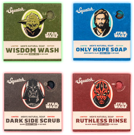 Dr. Squatch Soap – Star Wars Collection