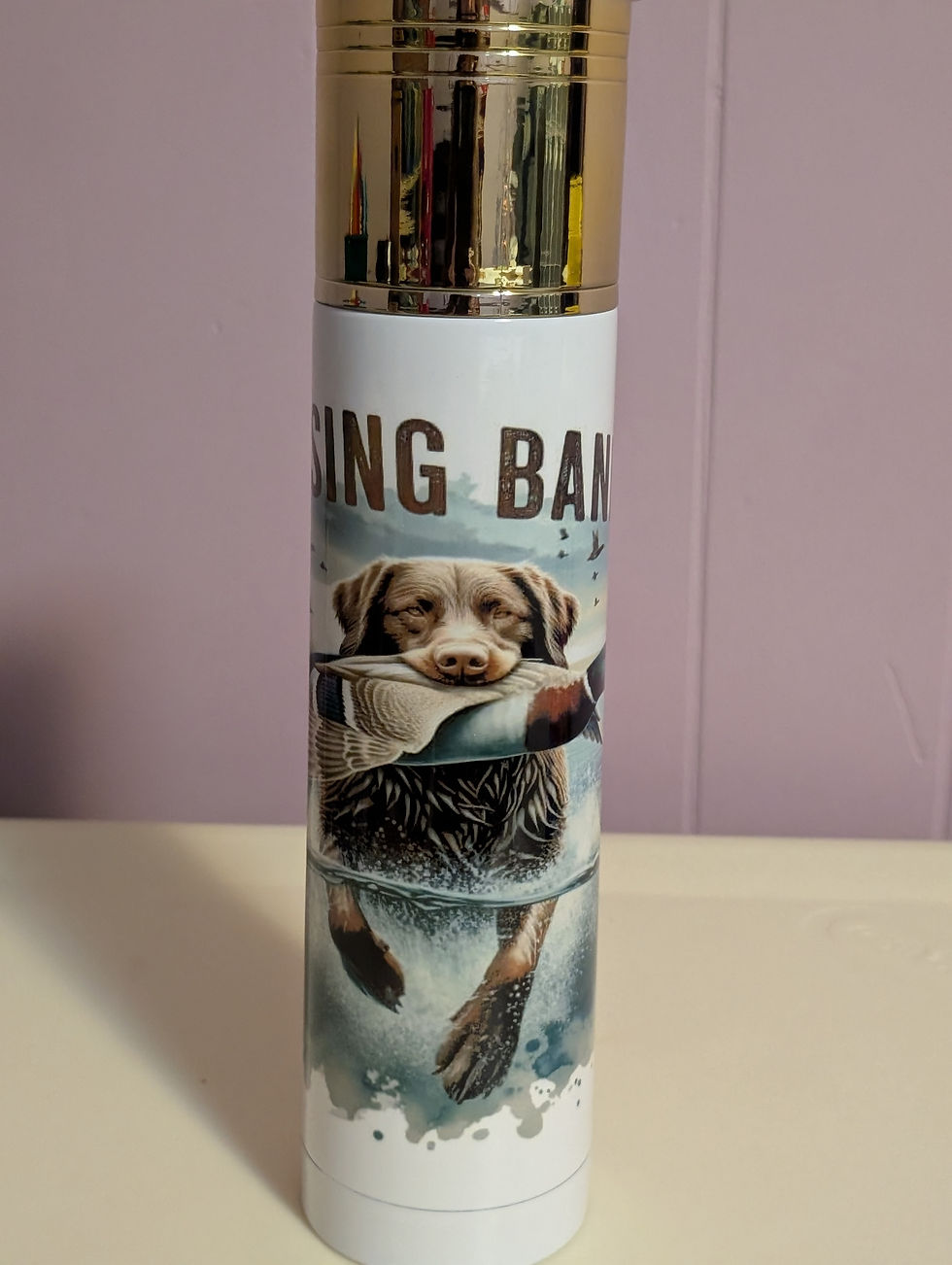 Thumbnail: Shotgun shell thermos 34 ounce