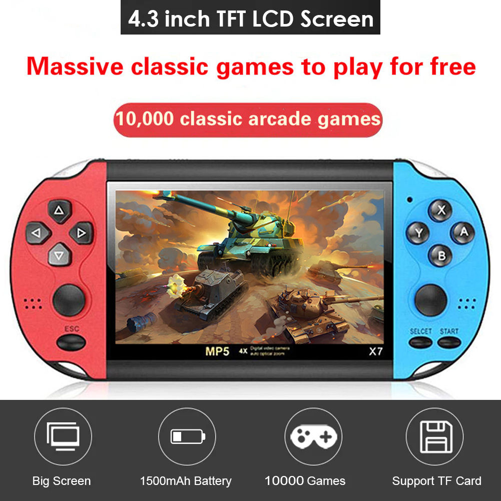 Gaming Portable Handheld Retro Video Game Console Player Portatil Mini Arcade Vi