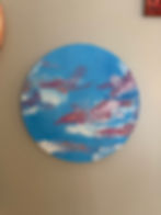 14in round canvas 