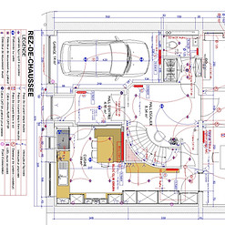 Plans techniques du projet – Étude et conception à Ittre
