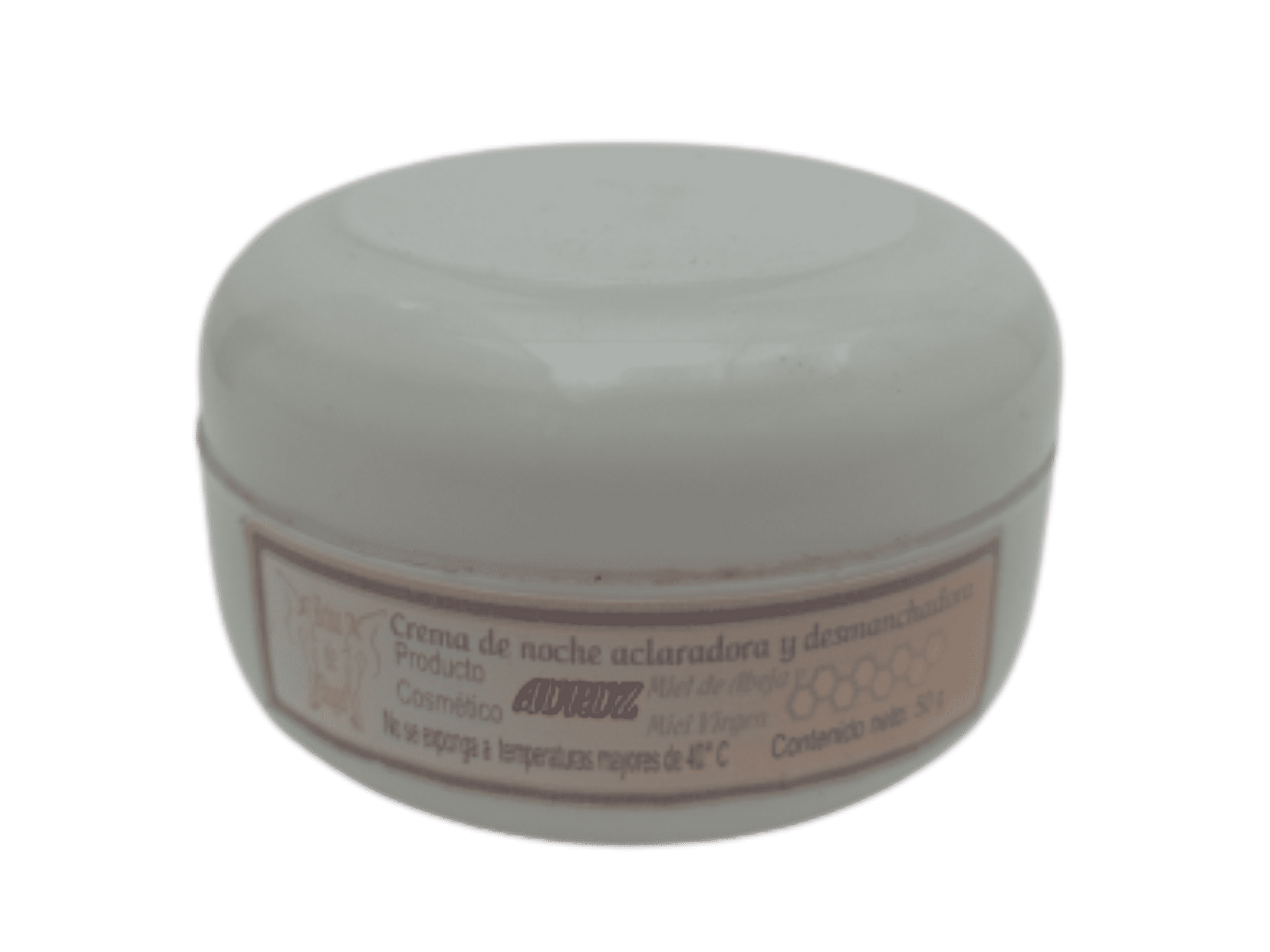 Crema desmanchadora de noche.