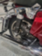 Thumbnail: Motorcycle rear suspension detail