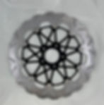 Motorcycle disc brake rotor