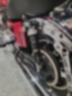 Thumbnail: Motorcycle rear suspension shock absorber