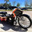 Thumbnail: Custom Honda Goldwing motorcycle with large wheels