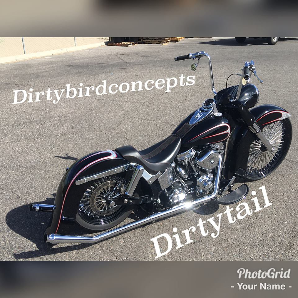 Thumbnail: Custom motorcycle Dirtybirdconcepts Dirtytail