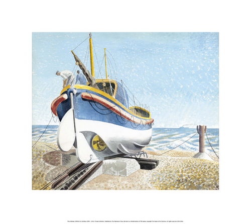 The Lifeboat Limited Edition Print by Eric Ravilious