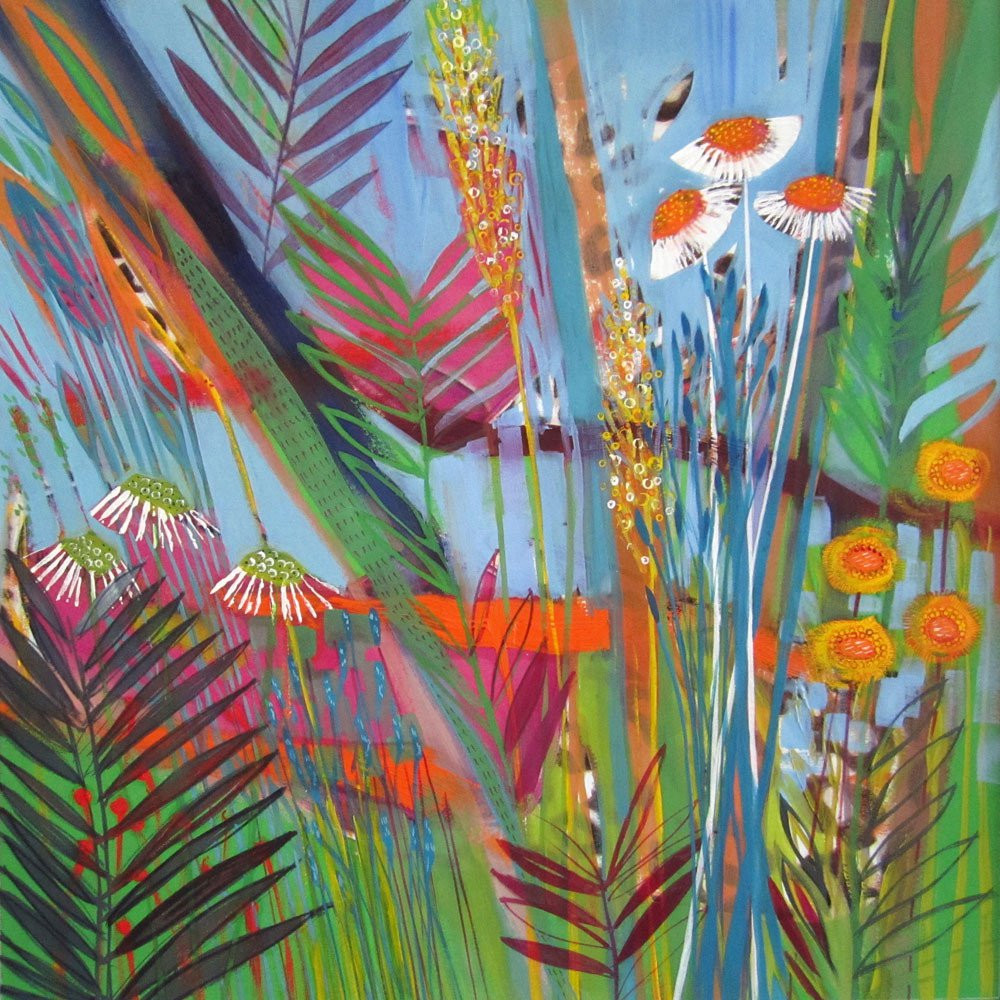 Artist Shyama Ruffell produces stunning floral-themed art prints and canvases