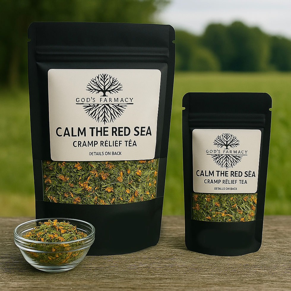 Calm the Red Sea: Cramp Relief Tea