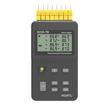 S220-T8 Multi-channel Handheld Thermocouple Temperature Data Logger