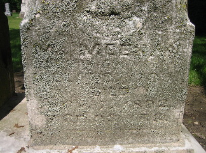 St. Patrick church, Lake Forest, Illinois, Michael Meehan, St. Patrick Cemetery, Bridget Meehan