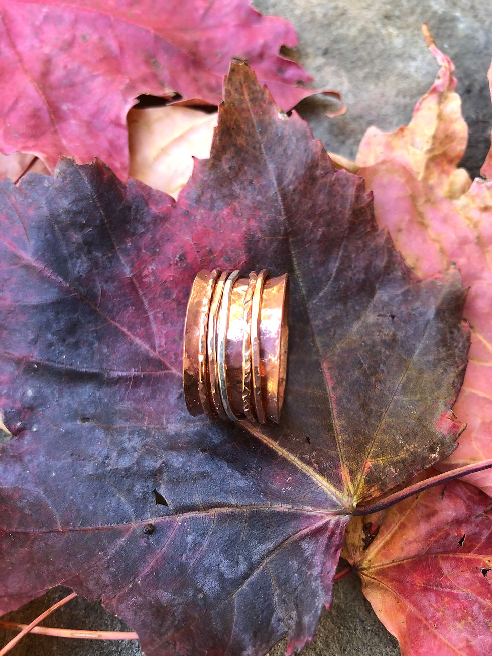 Copper Band w/ 5 Spinners Size 8.5