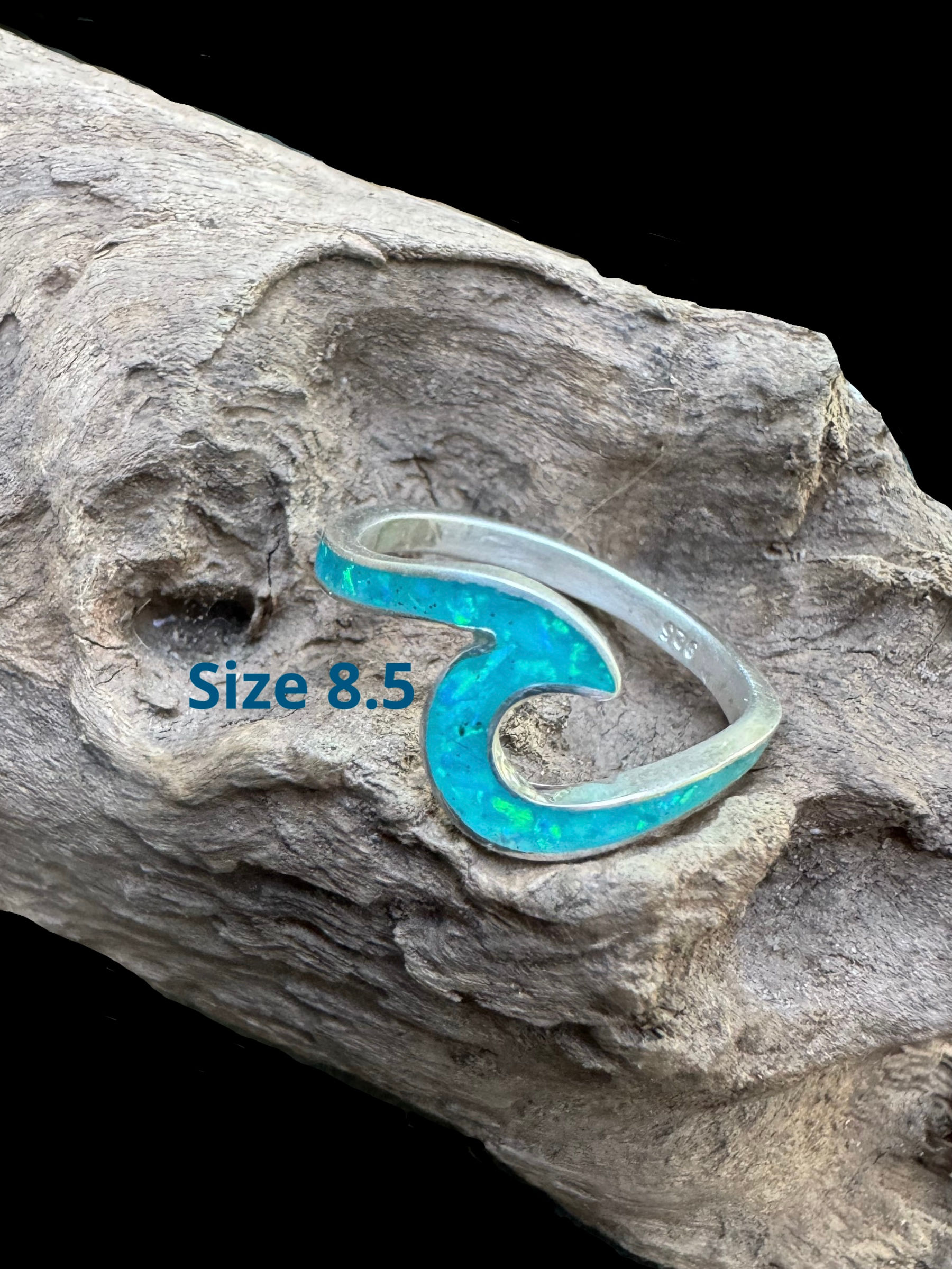 Catch the Wave Ring - Size 8.5