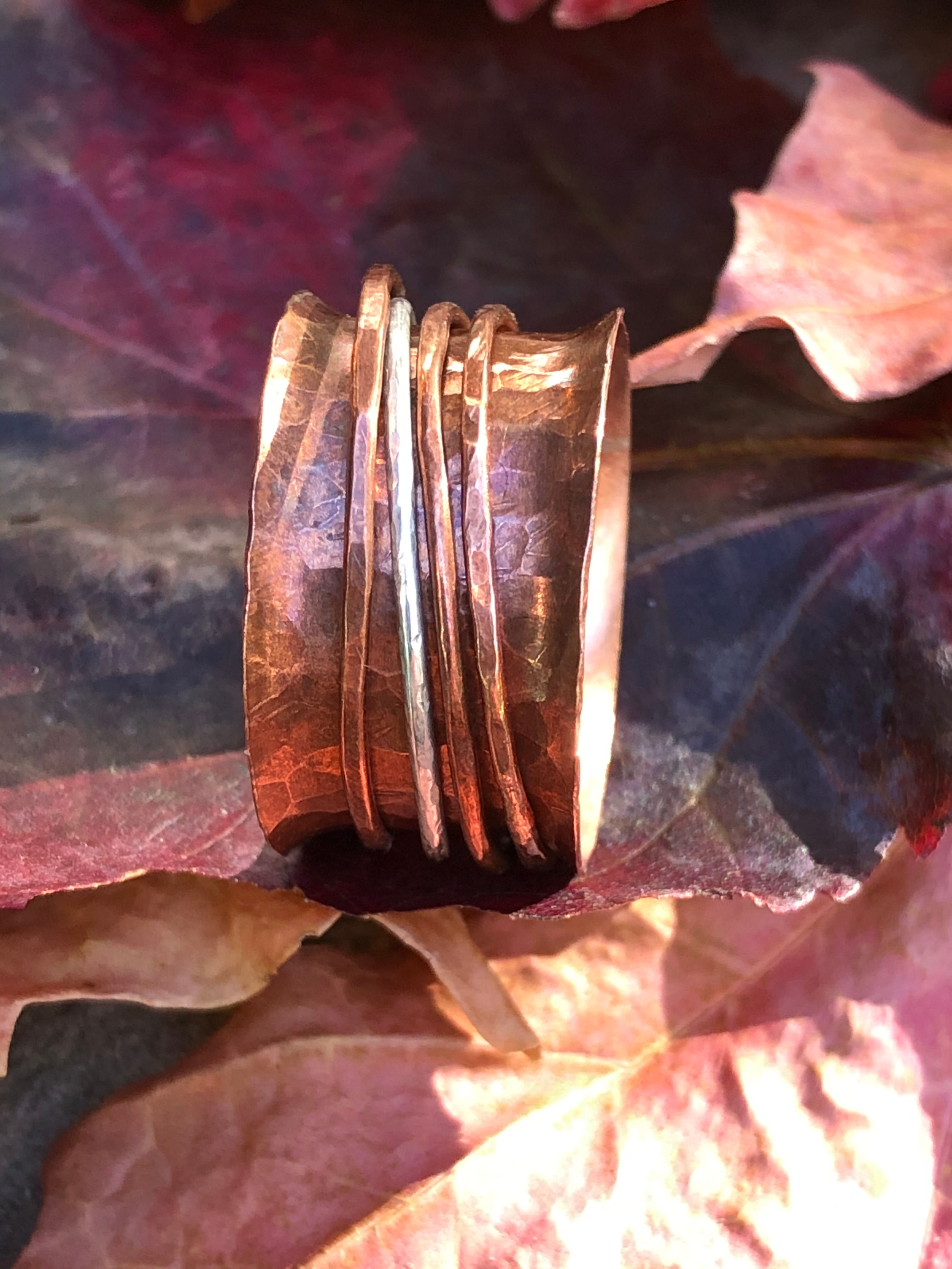 Copper Band w/ 4 Spinners Size 9.25