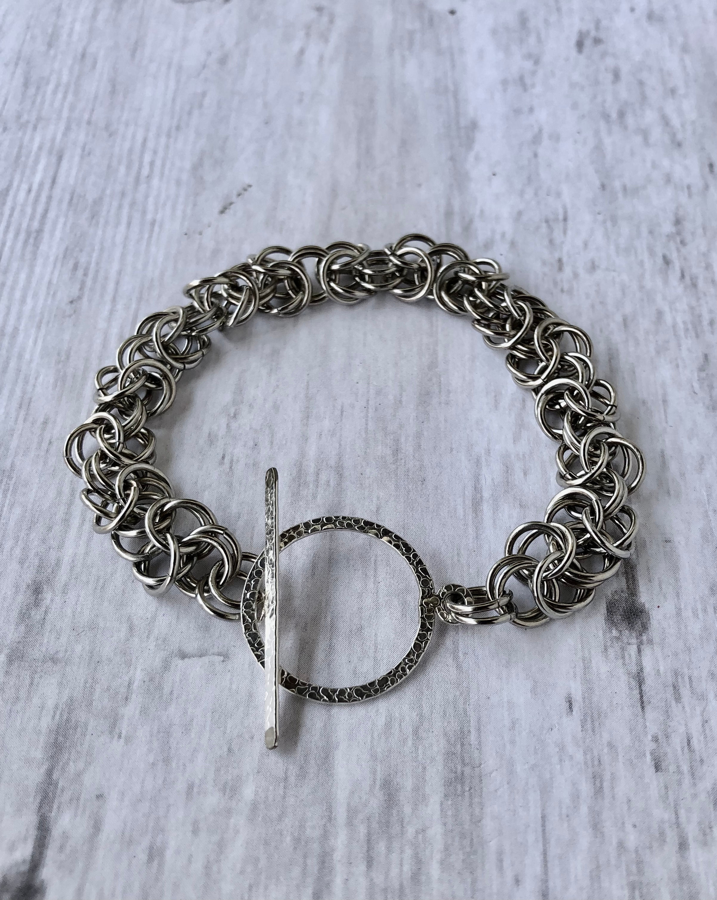 Byzantine Chain Mail Bracelet
