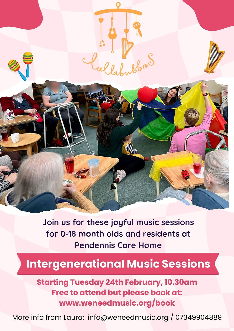 Intergenerational Music Session at Pendennis Care Home