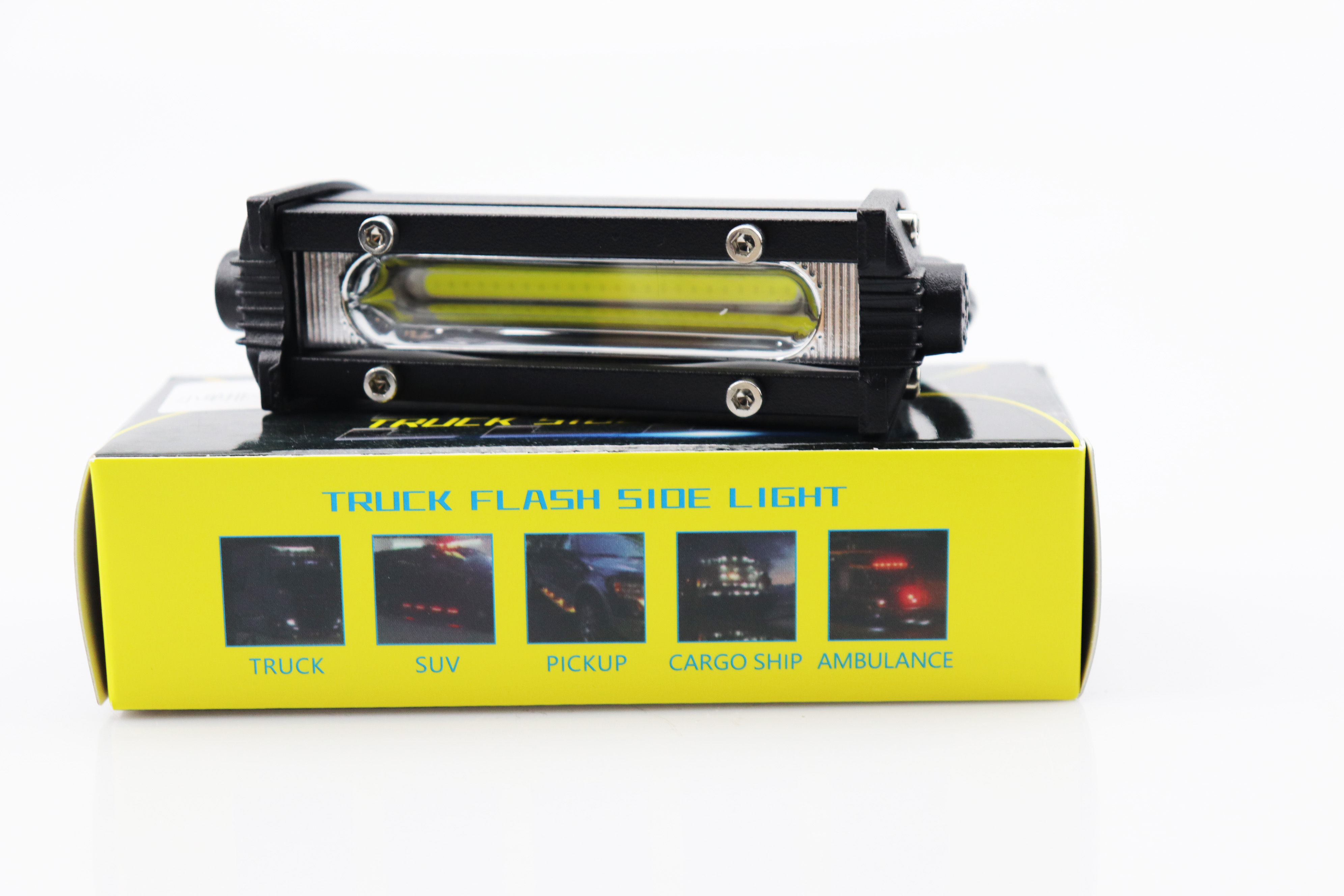 COB Car LED Work Light DRL Spotlight High Bright Waterproof Auto Offroad SUV Tru