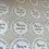 Thumbnail: x35 Throw Us Some Love - Wedding DIY Confetti Stickers