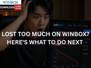 man shocked that his lost so much winbox
