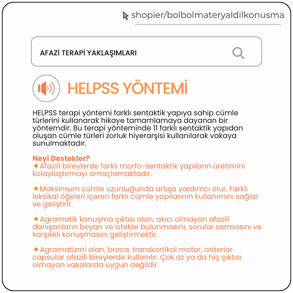 Küçük resim: HELPSS Terapi Etkinlik Kitabı