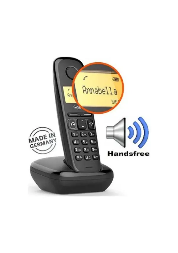 Küçük resim: Gigaset A270 Handsfree Telsiz Telefon