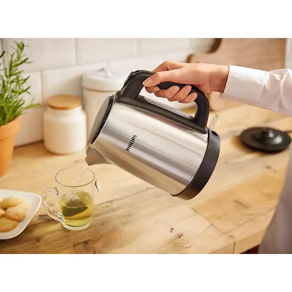 Küçük resim: Philips HD9350/90 Daily Collection 2200 W 1.7 lt Çelik Kettle