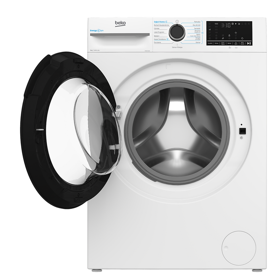 Küçük resim: Beko CMXD 9100 9 kg 1000 Devir Çamaşır Makinesi