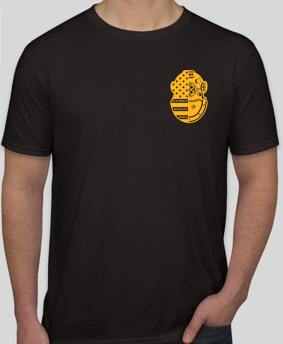 Thumbnail: Half American Flag Dive Logo T-shirt