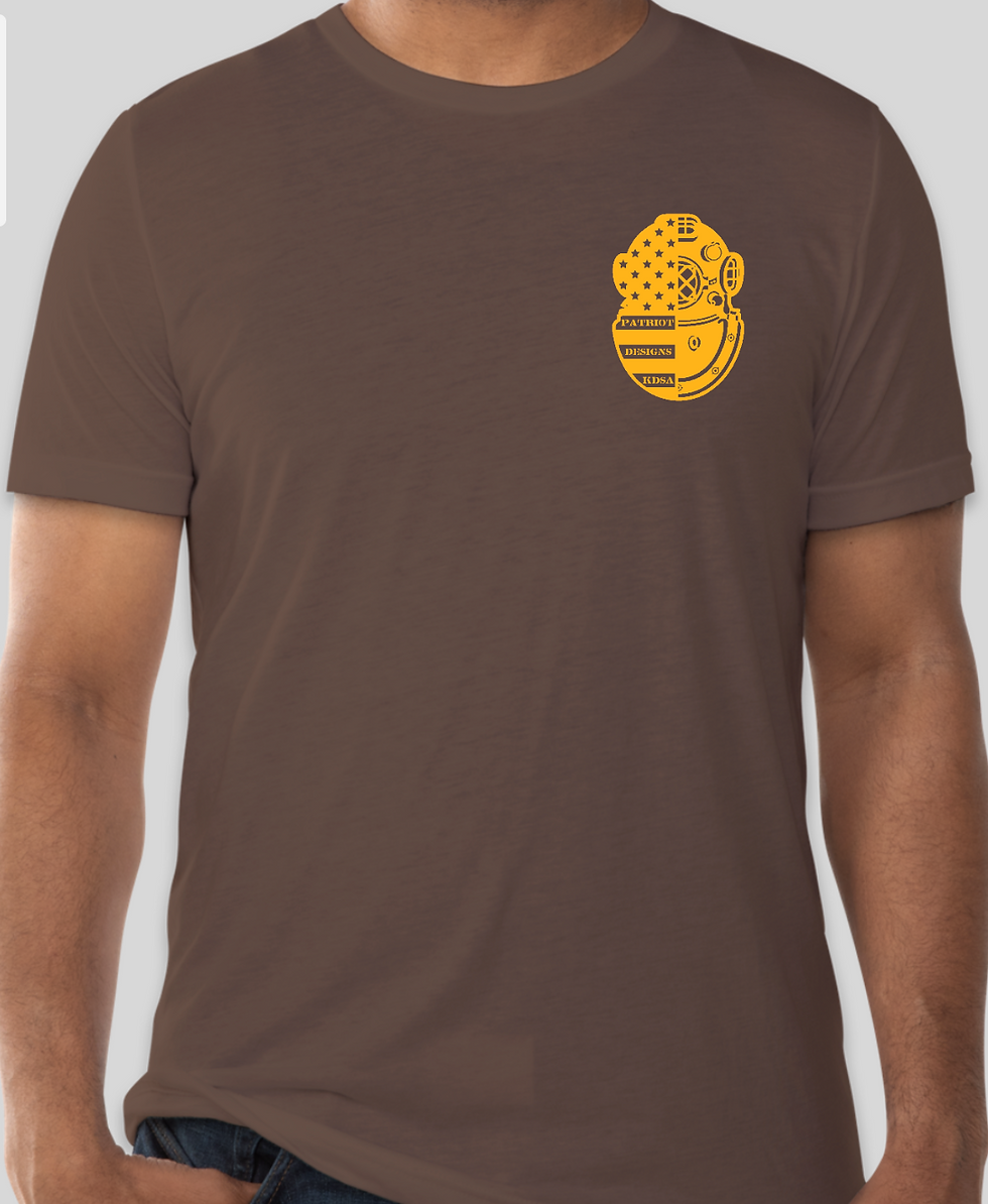 Thumbnail: Half American Flag Dive Logo T-shirt
