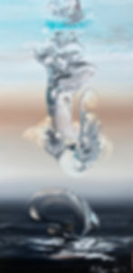 Revive, 40x80 cm, oil on canvas