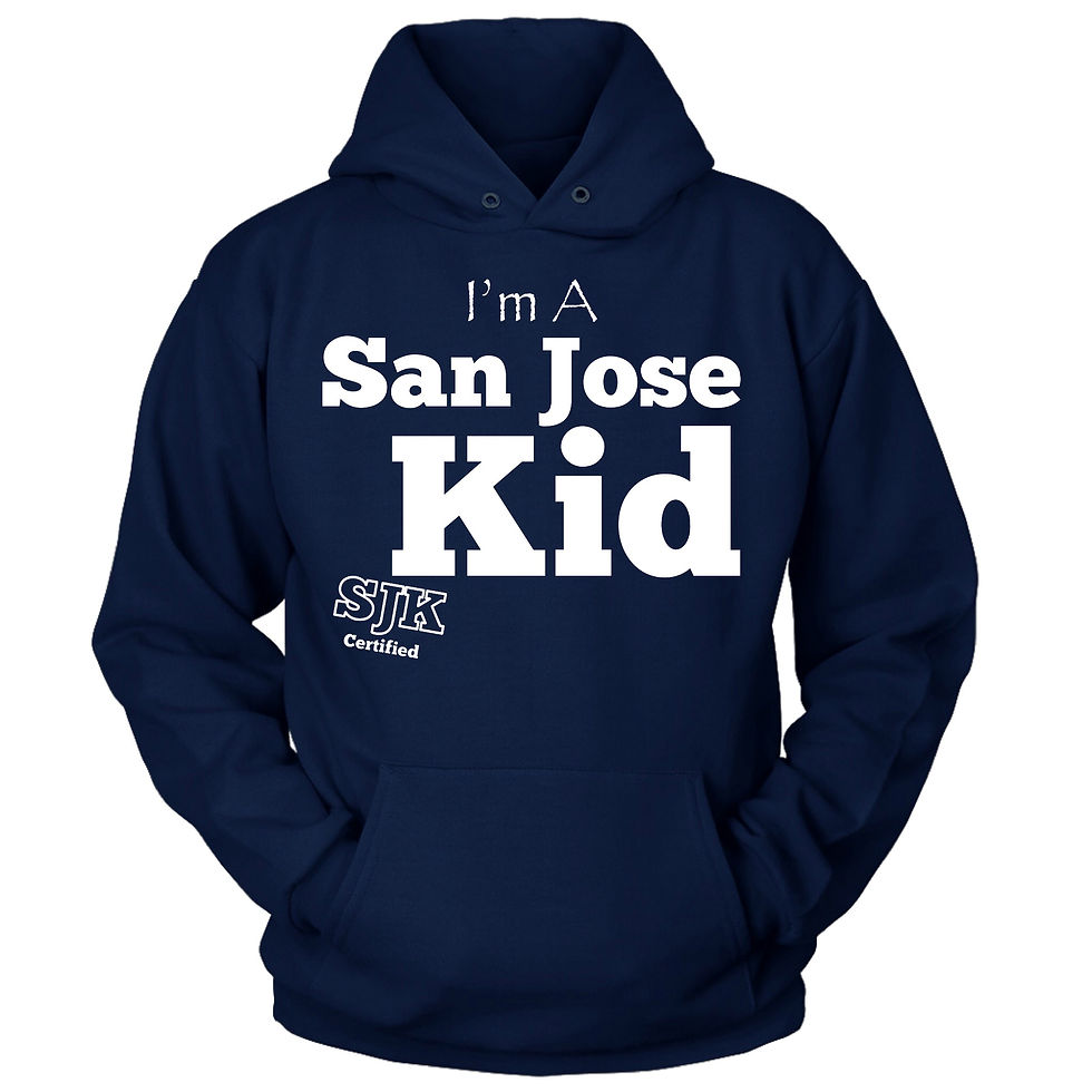 Thumbnail: San Jose Kid Hoodies w/White Print