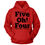 Thumbnail: Five Oh! Four Hoodies w/Black Print