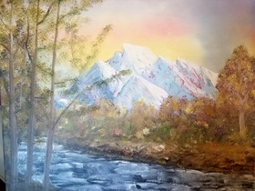 Sipping N Painting Hampden Bob Ross Classes In Denver
