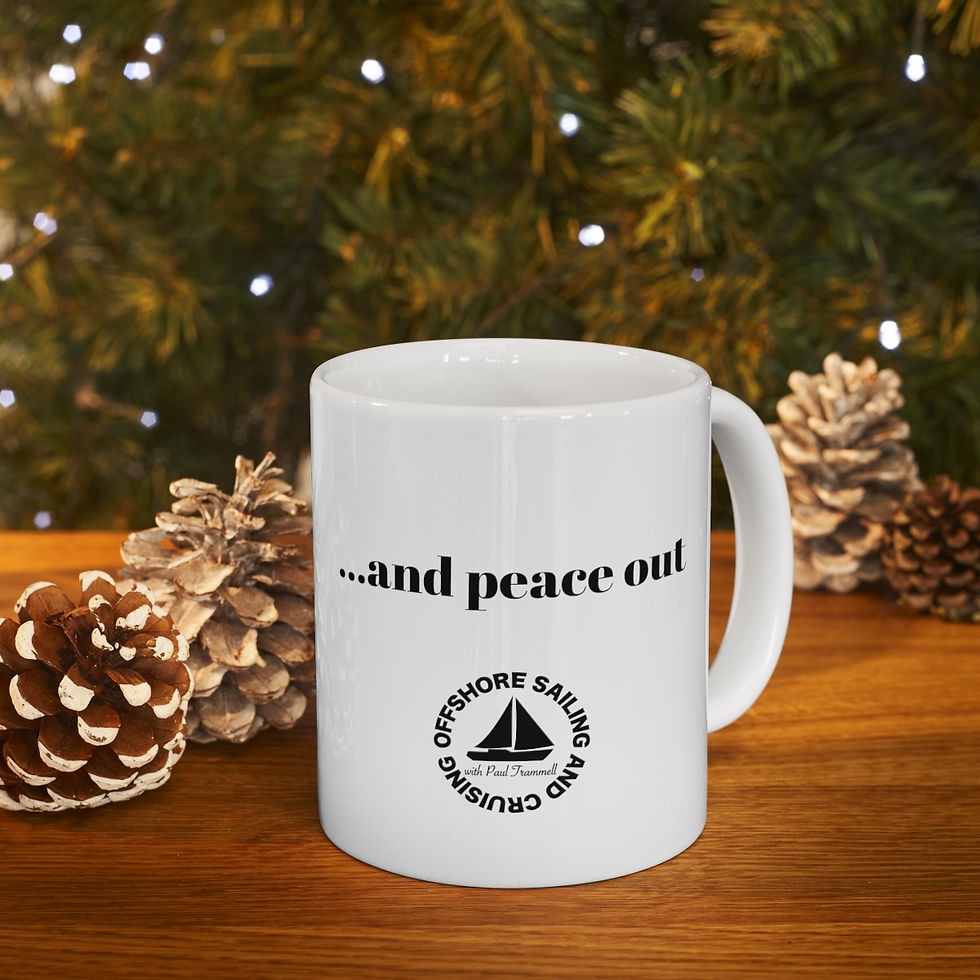 Thumbnail: Happy Sailing Ceramic Mug 11oz