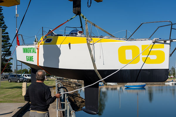 Mini Globe Race, Dan Turner, Immortal Game, Globe 5.80, sailboat