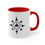 Thumbnail: OSC Compass Rose Accent Coffee Mug, 11oz