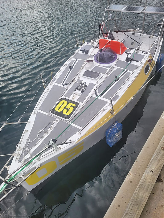 Mini Globe Race, Dan Turner, Immortal Game, Globe 5.80, sailboat