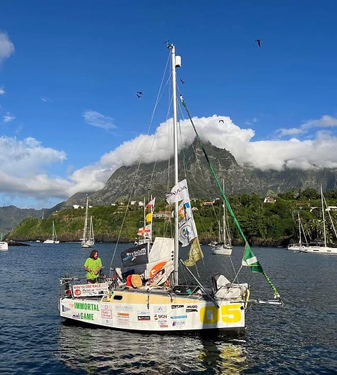 Mini Globe Race, Dan Turner, Immortal Game, Globe 5.80, sailboat