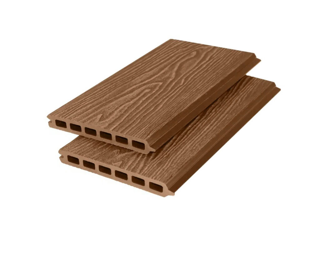 Composite Woodgrain Fencing - Teak