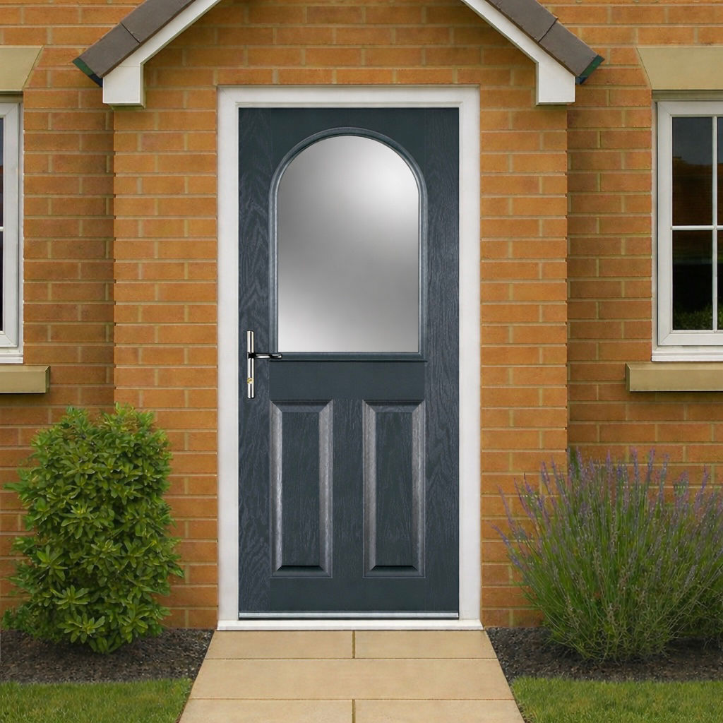 Classic Composite Door 5 - Grey - Right Opening