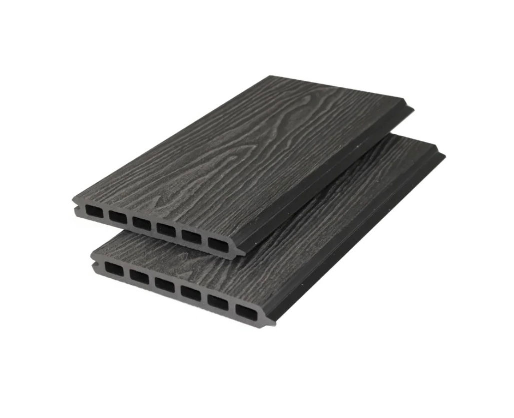 Composite Woodgrain Fencing - Black