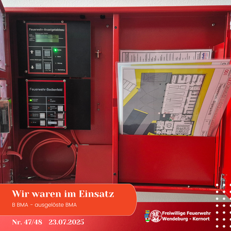 2x Ausgelöste Brandmeldeanlage (27.07.2025)