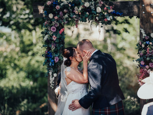 Lorna and Alex - Colstoun House