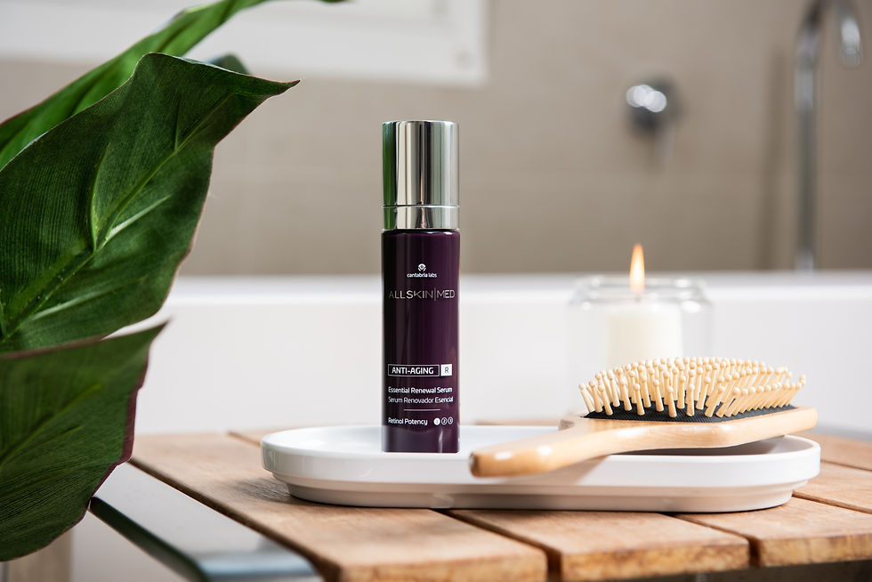 Retinol All Skin Med product in a bathroom
