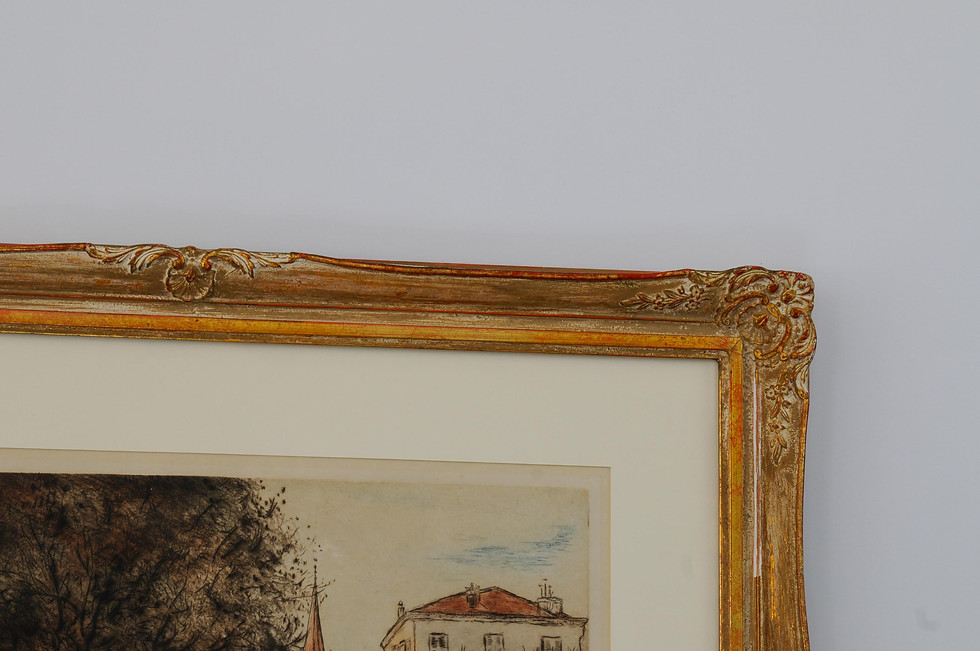 Thumbnail: Jean-Francois Raffaeli (French 1850 -1924) Originaly Drypoint Etchin